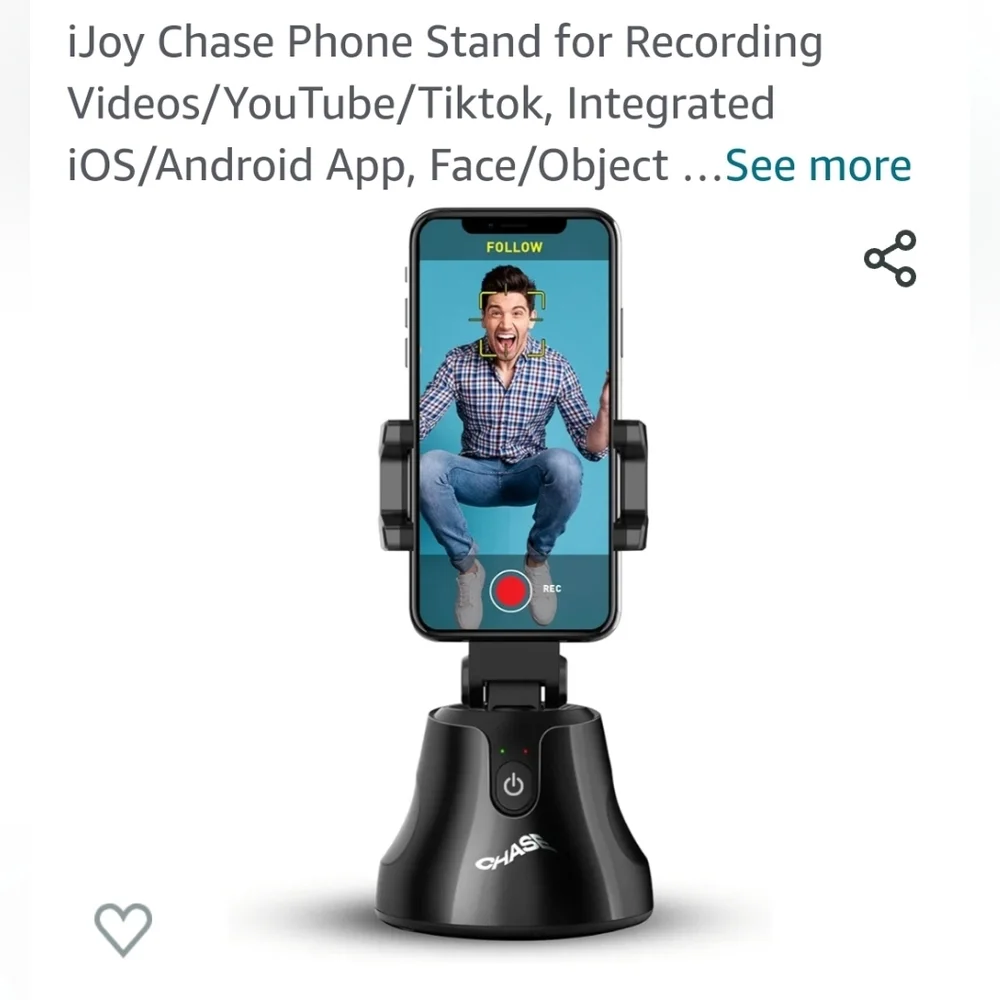 360° face tracking. Great for live shows!! Meet zoom live streaming+ NWOB
